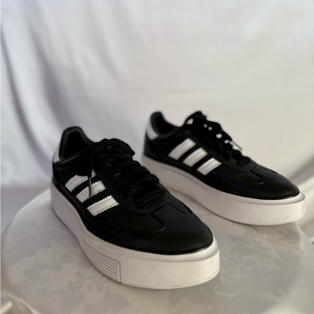Adidas Black and White  Shoes